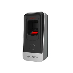 Hikvision DS-K1201AMF biometrischer Kartenleser, MIFARE, Zutrittskontrolle, schwarz - Bild 1 von 3