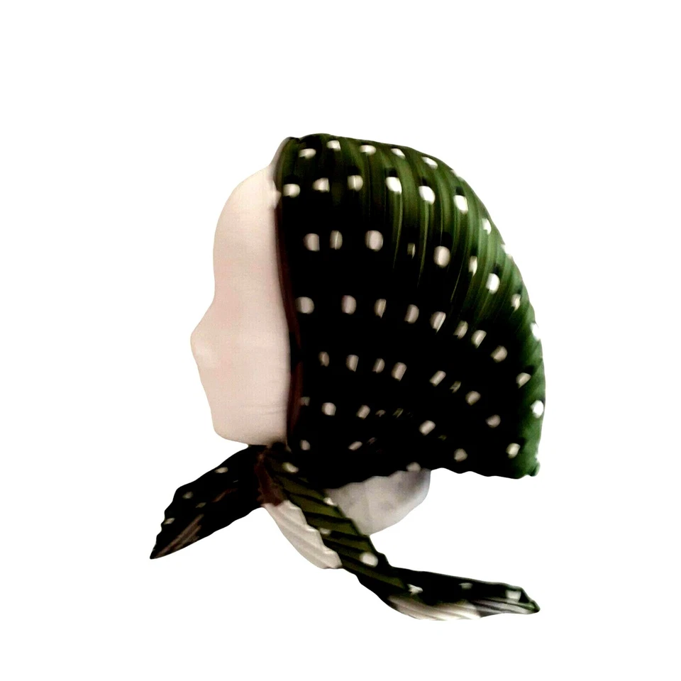 Bufanda Retro Acordeón Plegable Lunares Tostado Oliva Geométrico Viva Las Vegas VLV Foto 1 de 4