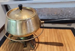 Vintage Fondue Pot Spring CULINOX  Switzerland copper - Picture 1 of 7