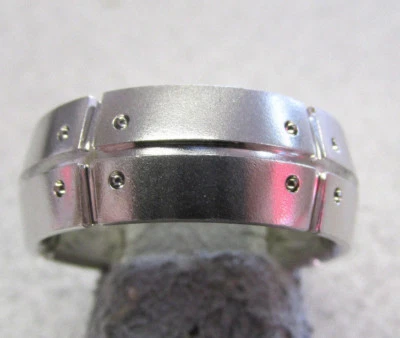 Anillo Estate Tiffany & Company Stream America Oro Blanco 18k Talla 9.5 Hacer Oferta  Foto 1 de 4