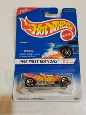 Hot Wheels 1996 primeras ediciones #8/12 Sizzlers #14909 escala 1:64 diecast nuevo  Foto 1 de 4