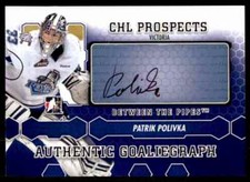 2012-13 GOALIEGRAPH PATRIK POLIVKA AUTO VICTORIA ROYALS #A-PP