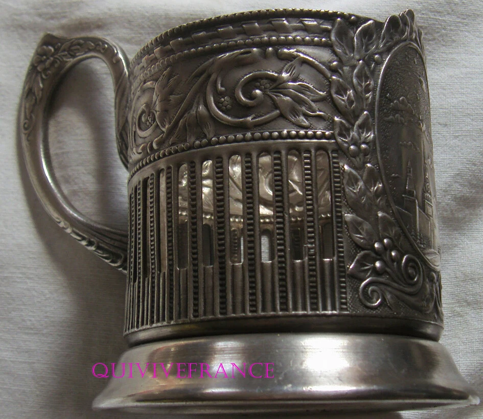 PORTE-GOBELET "NUIT AU KREMLIN" URSS, 1958-59 - Photo 1/4