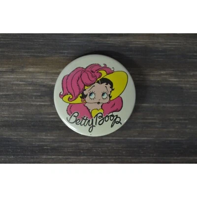 1986 Betty Boop Button Pin Lapel Gear Glamorous Animated Vintage - Image 1 of 2