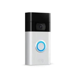 Timbre Video Ring | 2da Generación | Timbre Inalámbrico 1080p | Níquel Satinado - Imagen 1 de 10