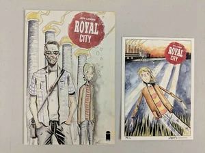 Royal City Ashcan PROMO COMIC + Postcard - Jeff Lemire - Image Comics - NM- - Bild 1 von 3