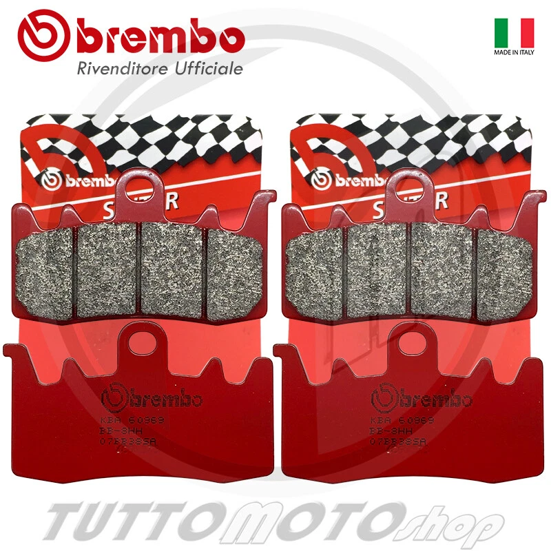 PASTIGLIE BREMBO ROSSE BMW R 1200 GS LC 2013-2018 Con/Senza Abs - KIT ANTERIORI - Immagine 1 di 1