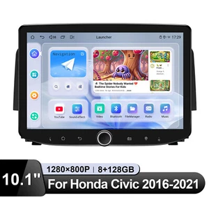 10.1" Navigation System Android 13 Multimedia Player For Honda Civic 2016-2021 - Imagen 1 de 15