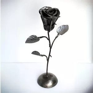 Rose Scarp parte in metallo, Cool Iron Anniversary regalo per moglie, Wow regalo San Valentino - Foto 1 di 7