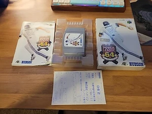 POWER LEAGUE 64 Nintendo 64 N64 NTSC-J US Seller Complete In Box CIB Japanese - Picture 1 of 5