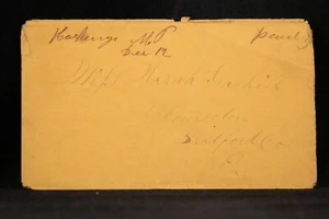 Minnesota: Hastings 1850s TERRITORIAL Stampless Cover, Ms, Dakota Co - Picture 1 of 2