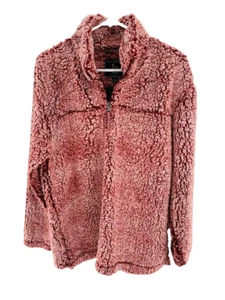 Boxercraft Sherpa Women's Large Red Pullover 1/4 Zip Excellent Condition - Picture 1 of 7