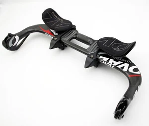 Manillar Ovalado Laminar A901 TT/Triatlón Bicicleta Aerobar Carbono 26x420mm - Imagen 1 de 8