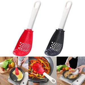 Cooking Skimmer PP Kitchen Gadget Nonstick Lightweight Slotted Strainer for - Picture 1 of 11