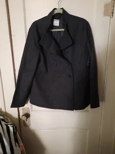 TEEN'S PEACOAT/P-COAT/OLD NAVY GR XL/SCHWARZ/NIE GETRAGEN-NAGELNEU!!! - Bild 1 von 2