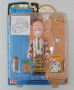 FAMILY GUY SERIES 5 FIGURA THE SALESMAN MEZCO TOYZ rare - Imagen 1 de 3