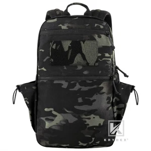 KRYDEX 14L Mochila Táctica Exterior EDC Mochila Viaje Asalto Paquete Negro Camuflaje - Imagen 1 de 12
