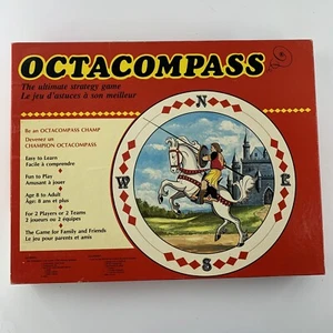 Octacompass Vintage Board Game. Douglas R Mckiel  Made In Canada RARE! 1988 - Picture 1 of 11