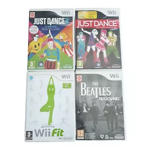Wii Spielepaket - Just Dance 2015 - Just Dance Wi-Fit - Beatles (Nintendo Wii) - Bild 1 von 9