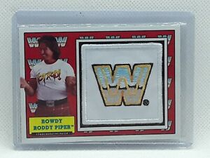 Rowdy Roddy Piper 2017 Topps WWE Heritage Wrestling - WWE RELIC PATCH (006/299)