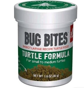 Turtle Food Fluval Bug Bites Turtle Formula 1.6 oz.