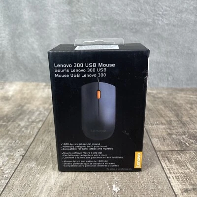Lenovo 300 Wired USB Mouse - Image 1 of 4