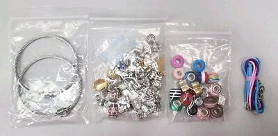 Kit para hacer pulseras y dijes Believe in Love para regalo de niñas hágalo usted mismo Foto 1 de 4