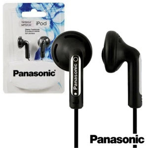 AURICULARES ESTÉREO PARA OÍDOS PANASONIC RPHV094EK CON IMÁN DE NEODIMIO - NEGROS - Imagen 1 de 5