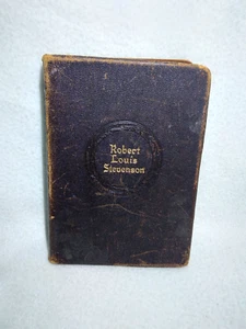 Vintage Lederbuch - Die Werke von Robert Louis Stevenson in einem Band - Bild 1 von 7