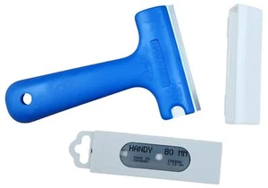 Herramienta de tinte de película de ventana de vidrio automático raspador práctico Triumph de 3 pulgadas con 10 hojas adicionales - Imagen 1 de 10