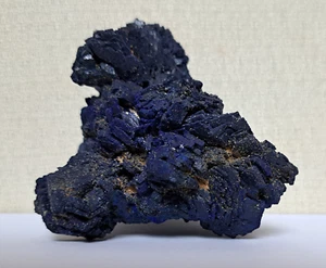 Azurite ou "Chessylite" - Chessy-les-Mines - Rhône - France. - Imagen 1 de 5
