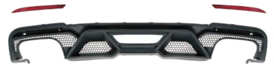Alerón labial difusor parachoques trasero estilo Ford Mustang GT500 18-22 negro mate Foto 1 de 4
