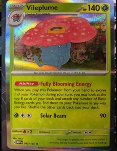 Vileplume 45/165 HOLO RARE Scarlet & Violet 151 Pokemon Card NM - Picture 1 of 3