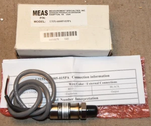 Measurement Specialities US151-000005-015PA Pressure Sensor Transducer NOS - Picture 1 of 2