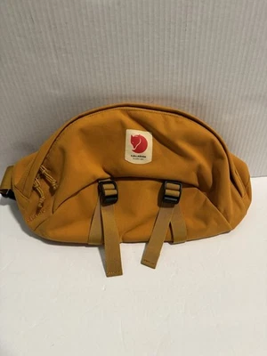 Fjällräven Fjallraven Large Ulvo Bergshell Nylon Belt Bag Hip Pack Laurel Gold - Image 1 of 4