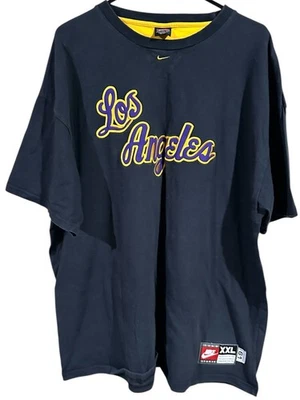 Nike Team Los Angeles Lakers Embroidered T-Shirt Mens 2XL - Image 1 of 4