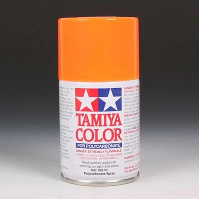 Tamiya PS-24 Fluorescent Orange Spray 100 ml TAM86024 Lacquer Primers & Paints - Image 1 of 2