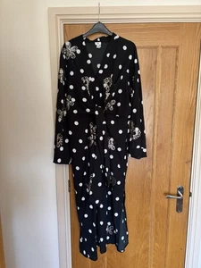 Super Flattering River island Maxi Dress Size 16 - Picture 1 of 9