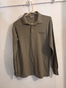 Vintage 90s-Y2K Shopko Employee Polo Embroidered 1/4 Button T Shirt Size Small - Bild 1 von 12
