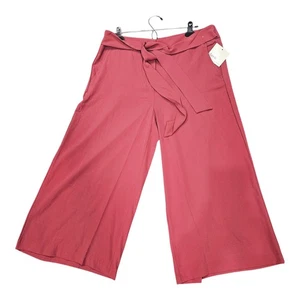 Classic Concepts Damenhose Größe 14 korallefarben kurz weites Bein neu mit Etikett - Bild 1 von 7