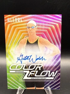 2025 Upper Deck Allure SE #CFA-GW Gretchen Walsh Color Flow Full Rainbow Auto - Bild 1 von 2