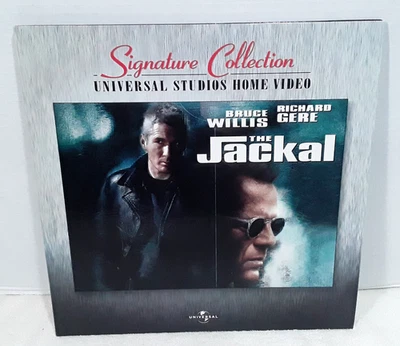 THE JACKAL Signature Collection Laserdisc LD Bruce Willis Richard Gere EUC DISCS Foto 1 de 3