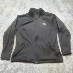 The North Face Jacke Damen 2XL schwarz Agave durchgehender Reißverschluss Tasche Outdoor Wandern - Bild 1 von 14