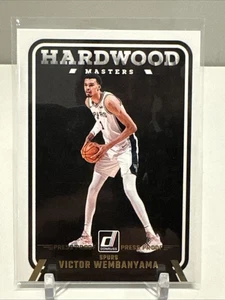 2024-25 Panini Donruss - Hardwood Masters Victor Wembanyama #1 Press Proof Gold - Bild 1 von 2