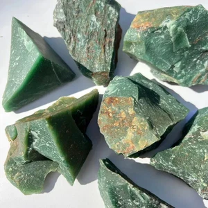 18.45 Ct. Natural Green Jade Loose Rough 1 Pcs Gemstone For Jewelry Making - Imagen 1 de 4