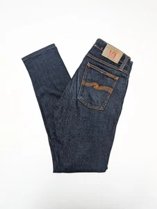 Nudie Jeans Skinny Lin Dry Deep Orange Skinny Mens - Size W 30 L 32 - Picture 1 of 12