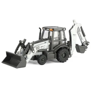 ERTL 1/50 JI Case 580 Super N Backhoe Loader Silver Signature Prestige 44521 - Picture 1 of 8