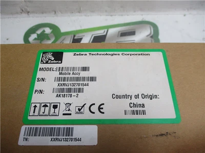 Zebra RW420 Vehicle Cradle with Power Adapter New in Box RW 420 Docking Station - Image 1 of 4