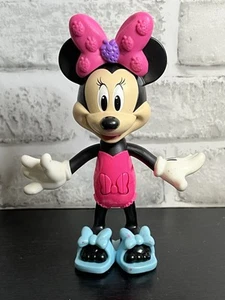 Disney 2016 Mattel Mickey Mouse Clubhouse Minnie Mouse Pink Shorts 6 in. Figure - Picture 1 of 8