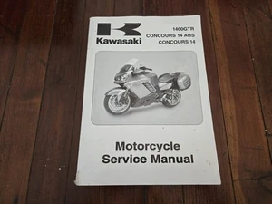 2008 Kawasaki 1400GTR, Concours 14 ABS Motorcycle Factory Service Manual - Picture 1 of 3